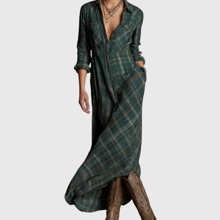 Abito Maxi Elegante | Rosa