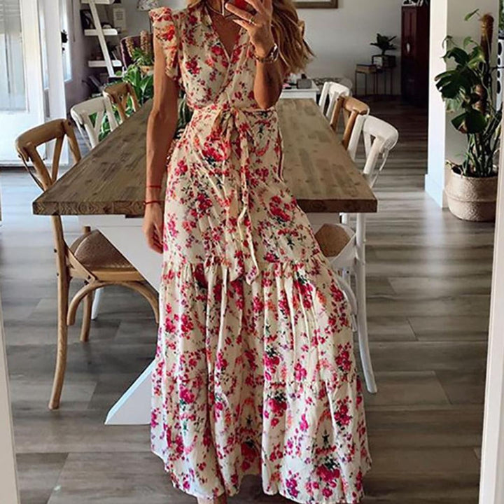 Shera - Abito Maxi Floreale