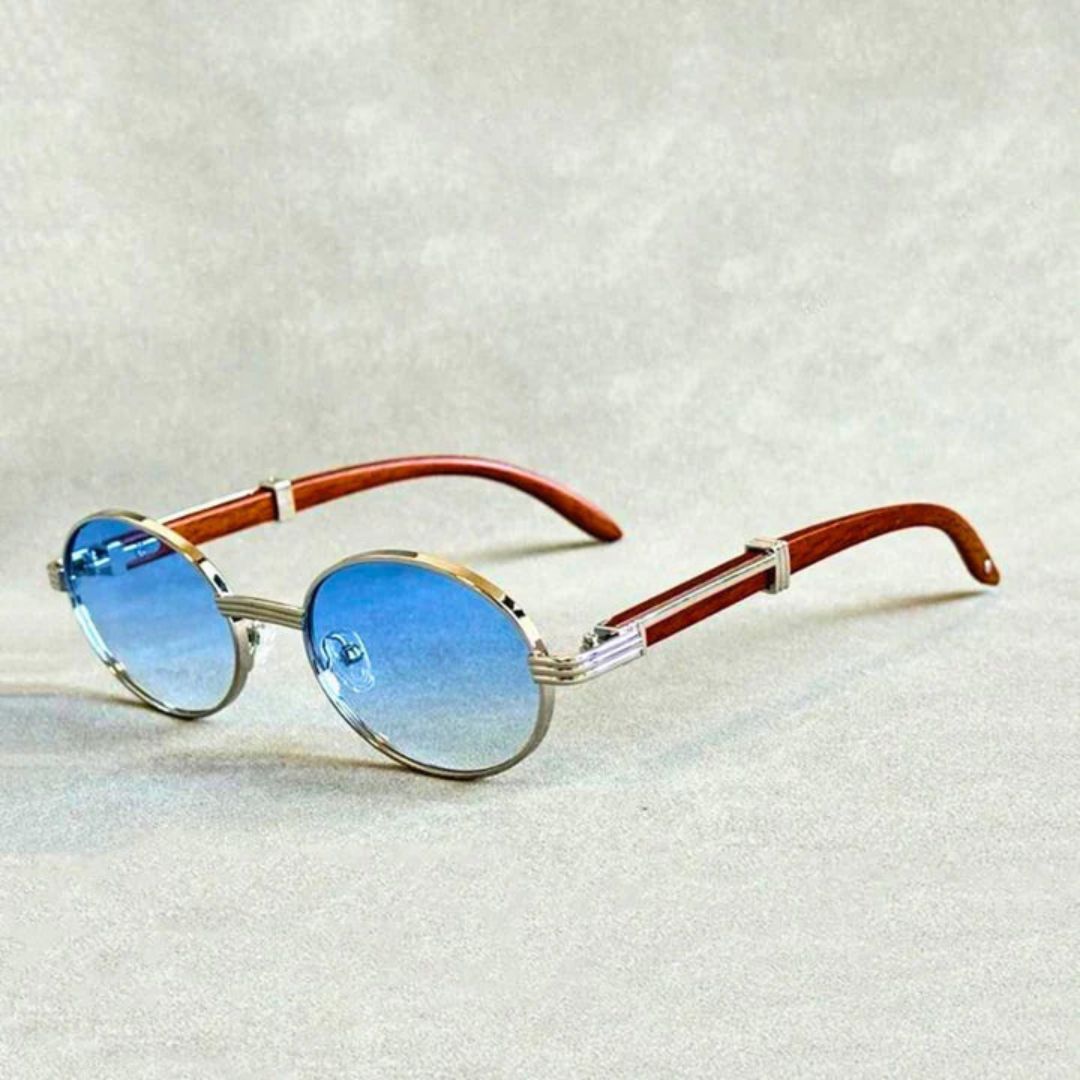 Occhiali da sole rotondi vintage Solara