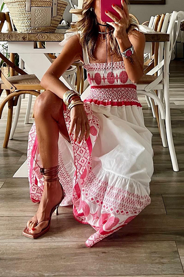 Rianna - Abito Maxi Bohémien Estivo