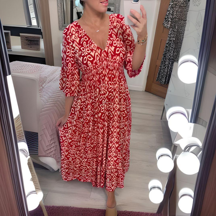 Lillia - Abito Stampato Boho