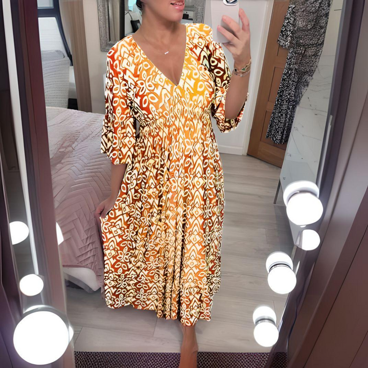 Lillia - Abito Stampato Boho