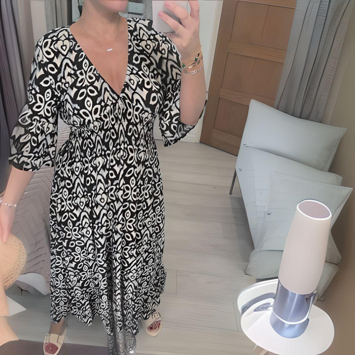 Lillia - Abito Stampato Boho