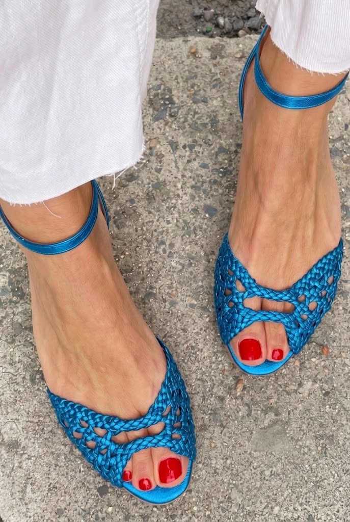 Mirella Milano | Isadora Sandali Intrecciati Dorati