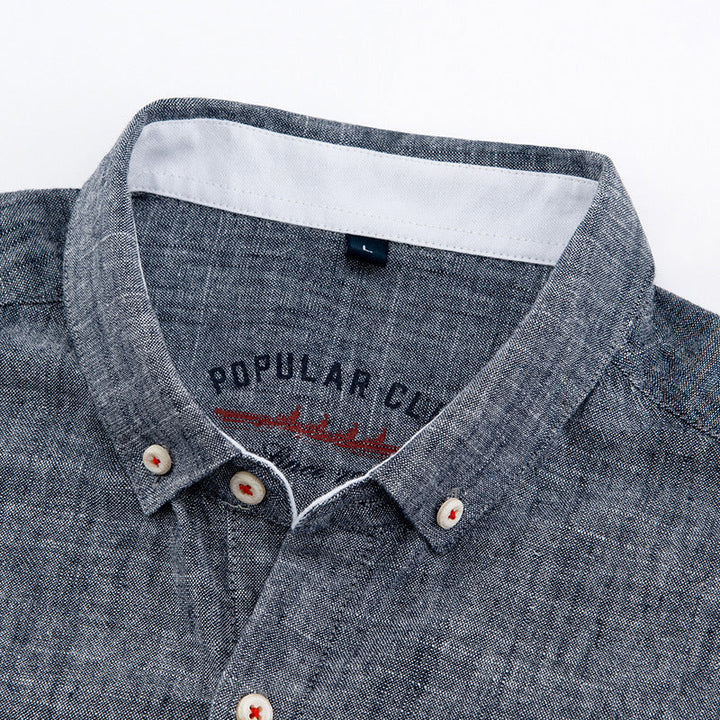 Montclair | Camicia in Lino con Bottoni