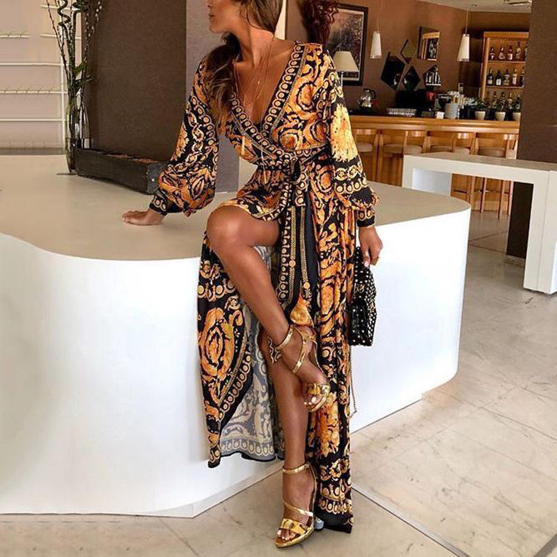 Faye - Abito Stampato Boho